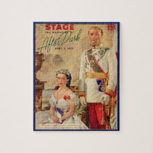 Quebra-cabeça Em abril de 1939 capa de revista do palco