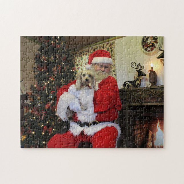 Quebra-cabeça Em borracha e papai noel (Horizontal)