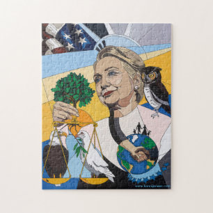 Quebra-cabeça Em honra de Hillary