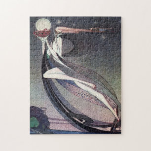 Quebra-cabeça Em Pó e Colina por Kay Nielsen