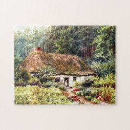 Quebra-cabeça Em Wormley Wood por Helen Allingham