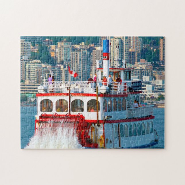Quebra-cabeça Embarcação Shuffle Vancouver. (Horizontal)