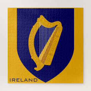 Quebra-cabeça emblema da irlanda