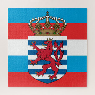Quebra-cabeça emblema luxemburgo