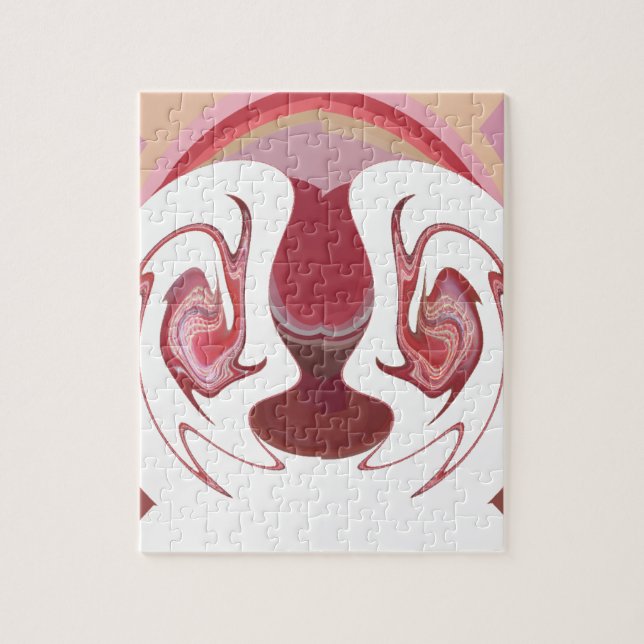 Quebra-cabeça Embres da Terra: Tapeçaria Texturizada da África (Vertical)