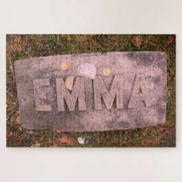 Quebra-cabeça Emma Borden Grave Marker, Fall River, MÃES