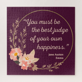 Quebra-cabeça Emma Por Jane Austen Citação I - Estilo Bonito