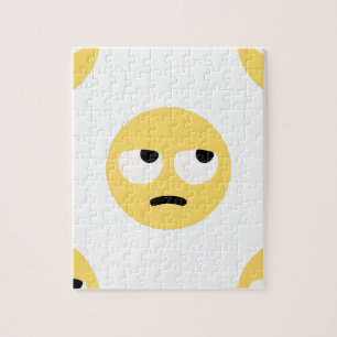 Quebra-cabeça emoji eye roll