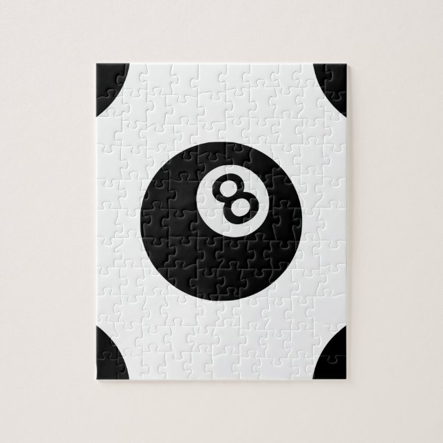 Quebra-cabeça emoji oito bolas (Vertical)