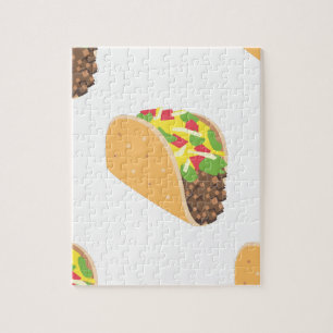 Quebra-cabeça emoji taco