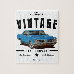 Quebra-cabeça Empresa de carro vintage