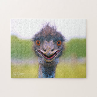 Quebra-cabeça Emu Feliz