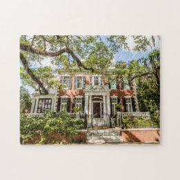Quebra-cabeça Encantadora Savannah Mansion Souvenir Quebra-cabeç