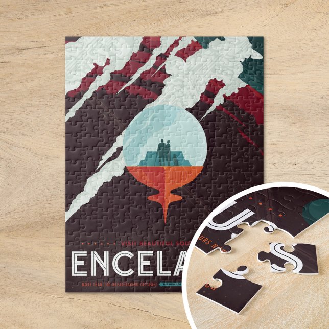 Quebra-cabeça Enceladus | Visão do futuro da NASA (Criador carregado)