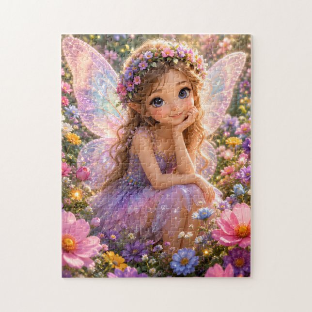 Quebra-cabeça Enchanted Fairy Forest Jigsaw Puzzle (Vertical)