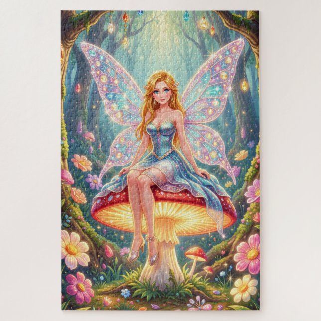 Quebra-cabeça Enchanted Fairy Jigsaw Puzzle (Vertical)