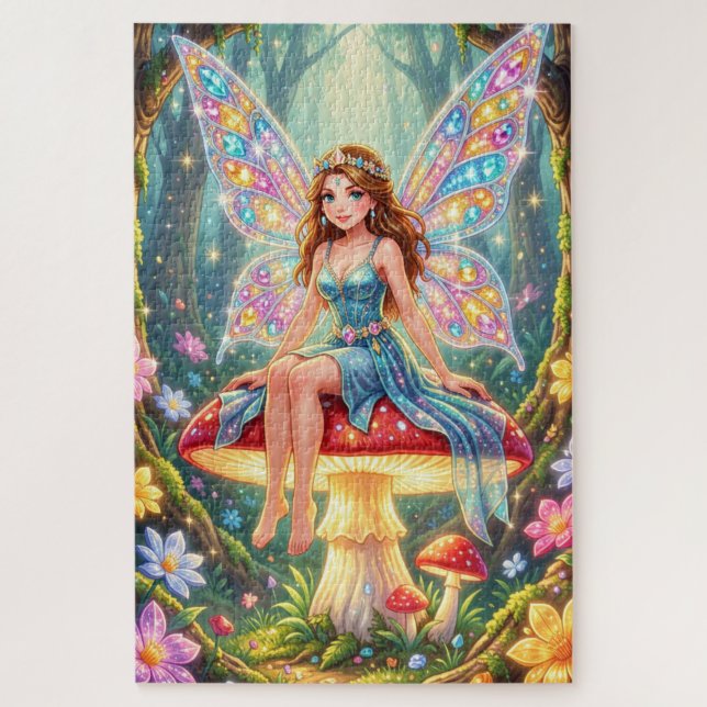 Quebra-cabeça Enchanted Fairy Jigsaw Puzzle (Vertical)