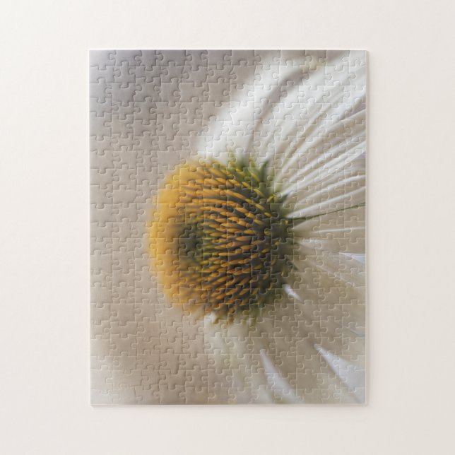 Quebra-cabeça Enchanting White Swan Echinacea Puzzle (Vertical)