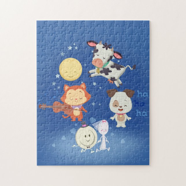 Quebra-cabeça Encontraram a peça ao meio (Vertical)