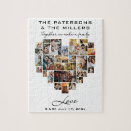 Quebra-cabeça Encontro de Aniversário da Família de Fotos de Col