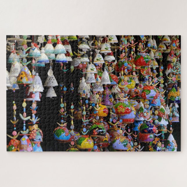 Quebra-cabeça enfeites de natal (Horizontal)