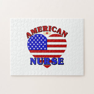 Quebra-cabeça Enfermeira Americana