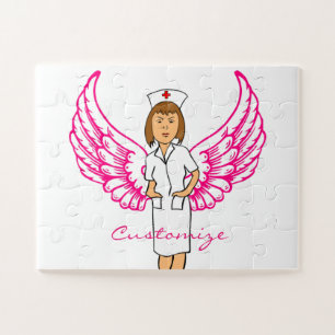 Quebra-cabeça Enfermeira Angel Wings Thunder_Cove
