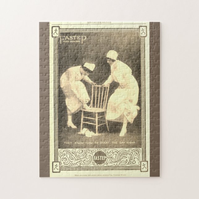 Quebra-cabeça enfermeiro Vintage (Vertical)