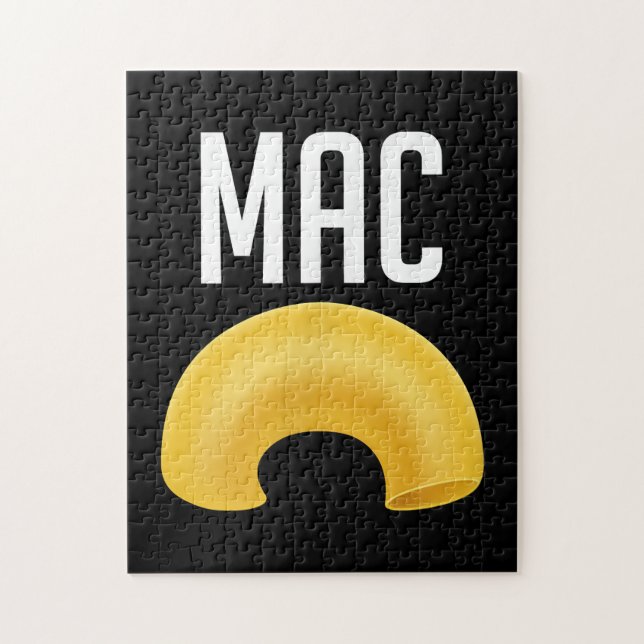 Quebra-cabeça Engraçado Matar Macaroni E Queijo Halloween (Vertical)