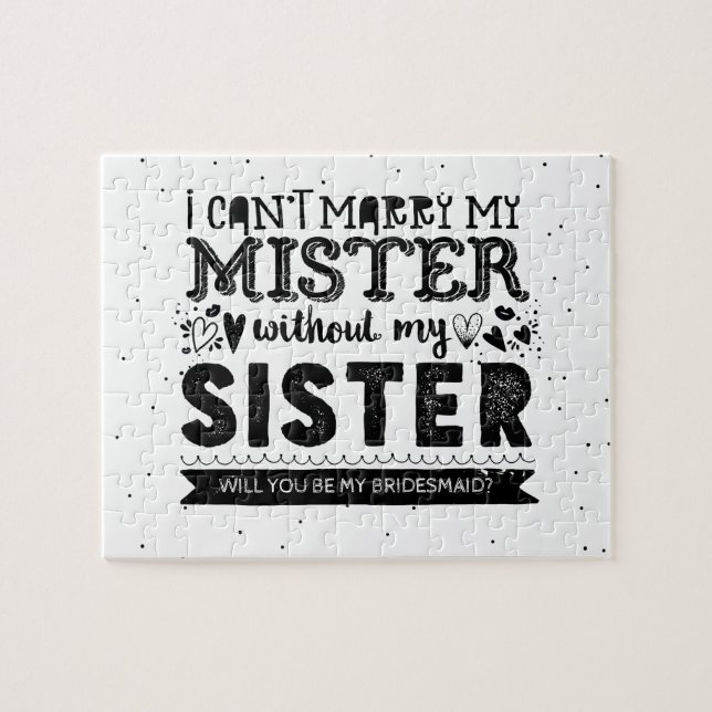 Quebra-cabeça Engraçado Será Que Você Será Minha Proposta Da Bri (Horizontal)