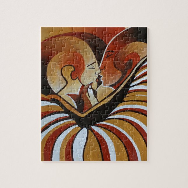 Quebra-cabeça Enrolado Em Um Banquete De Amor (Vertical)