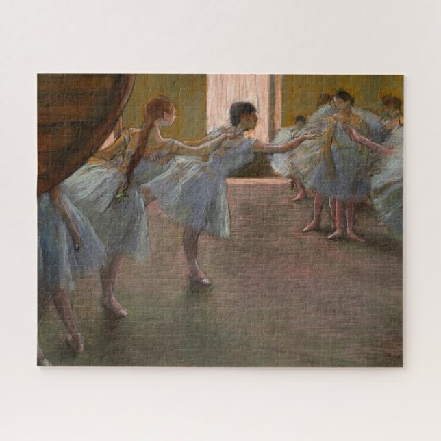 Quebra-cabeça Ensaio de balés por Edgar Degas (Horizontal)