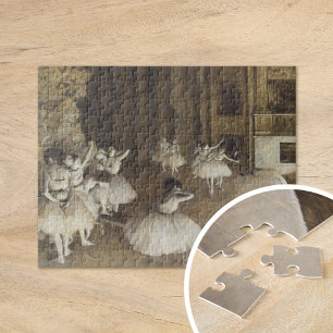 Quebra-cabeça Ensaio do Balé no Palco  Edgar Degas Fine Art