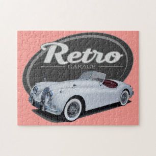 Quebra-cabeça Entalhe retro