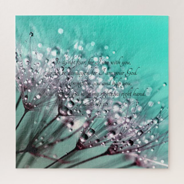 Quebra-cabeça Então Não Tenha Medo De Isaiah 41:10 Bíblia Verse (Vertical)