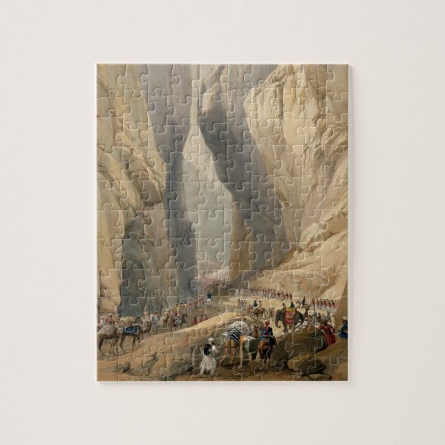 Quebra-cabeça Entrada à passagem de Bolan de Dadur, 'de Sketc (Vertical)