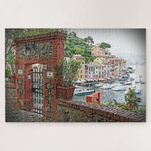 Quebra-cabeça Entrada a Portofino, Italia - 20x30 - PC 1014