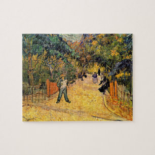 Quebra-cabeça Entrada para o Parque Público de Vincent van Gogh