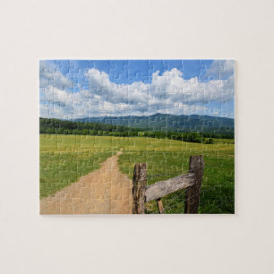 Quebra-cabeça Entrar nas montanhas - 8 x 10