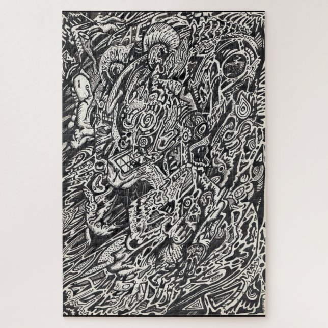 Quebra-cabeça Entre, O Homem Microdot  (Vertical)