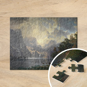 Quebra-cabeça Entre Sierra Nevada, CA Albert Bierstadt