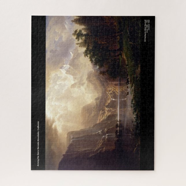 Quebra-cabeça Entre Sierra Nevada, California Jigsera Quebra-cab (Vertical)