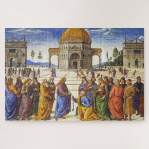 Quebra-cabeça Entrega das Chaves Pietro Perugino
