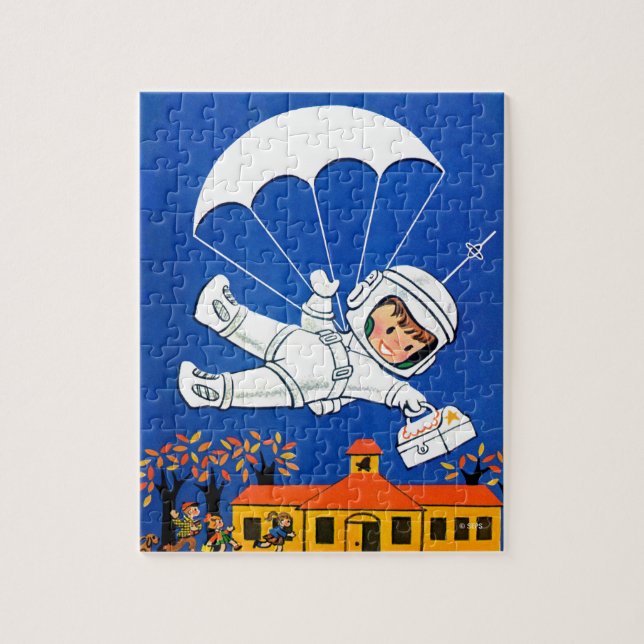 Quebra-cabeça Entrega especial (Vertical)