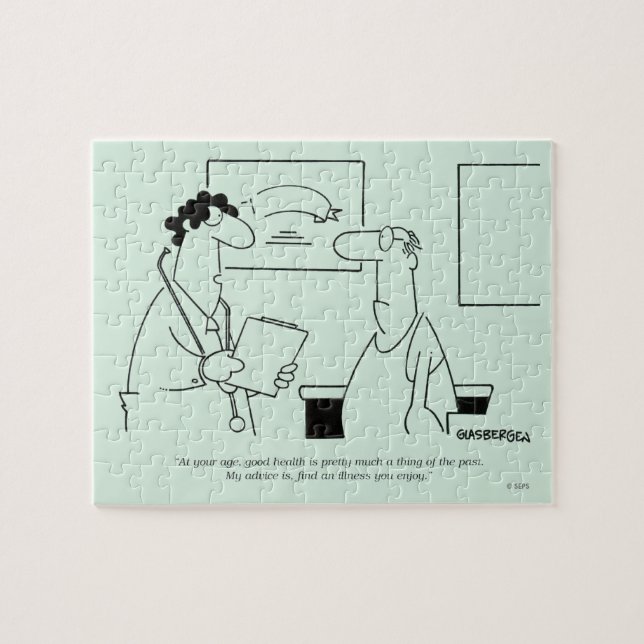 Quebra-cabeça Envelhecer (Horizontal)