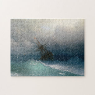 Quebra-cabeça Envie na tempestade tormentoso do seascape de Ivan
