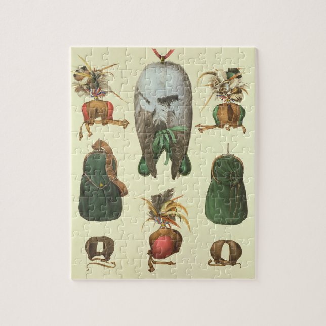 Quebra-cabeça Equipamento para a falcoaria, 'de Traite de (Vertical)