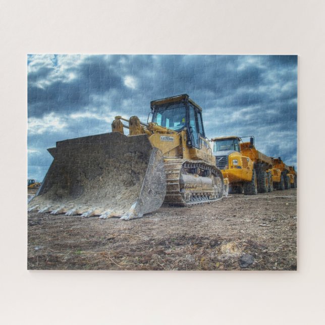 Quebra-cabeça Equipamento Pesado de Mineração de Rocha (Horizontal)