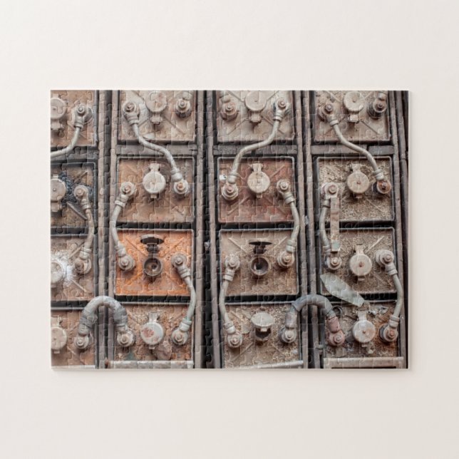 Quebra-cabeça Equipamentos industriais em minas abandonadas em B (Horizontal)