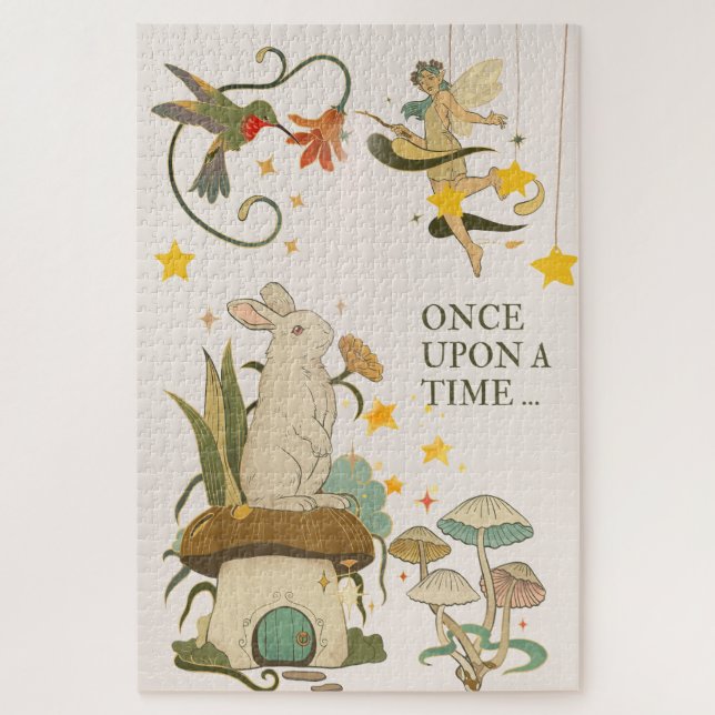 Quebra-cabeça Era uma vez: Uma história sobre fadas (Vertical)